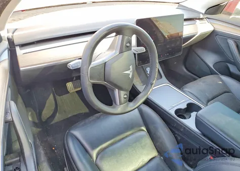 2022 Tesla Model 3 из США, поврежденный, VIN 5YJ3E1EB7NF286369